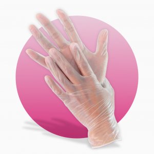 دستکش معاینه وینیل دستکش معاینه وینیل