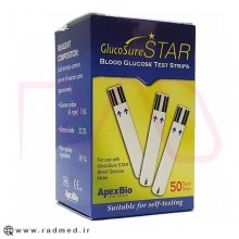 نوار تست قند خون  گلوکوشور استار Star