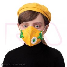 ماسک کودک دخترانه 6لایه (FFP1 فیلتردار) جانان طب