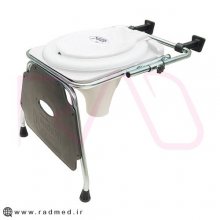 توالت تاشو دیواری کابوک کد k601 ( پایه اتصال به دیوار پلاستیکی )