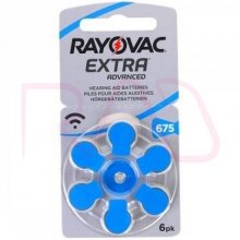 باتری سمعک ریواک شماره 675 بسته 6 عددی