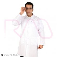 روپوش پزشکی مردانه کیمیا مدل ترگال کجراه