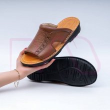 صندل طبی خار پاشنه مردانه چرم طبیعی دکتر حس مدل کرال