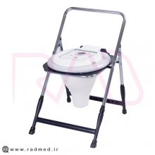 توالت تاشو پایه پلاستیکی گالوانیزه سرو پیکر توس کد 310212